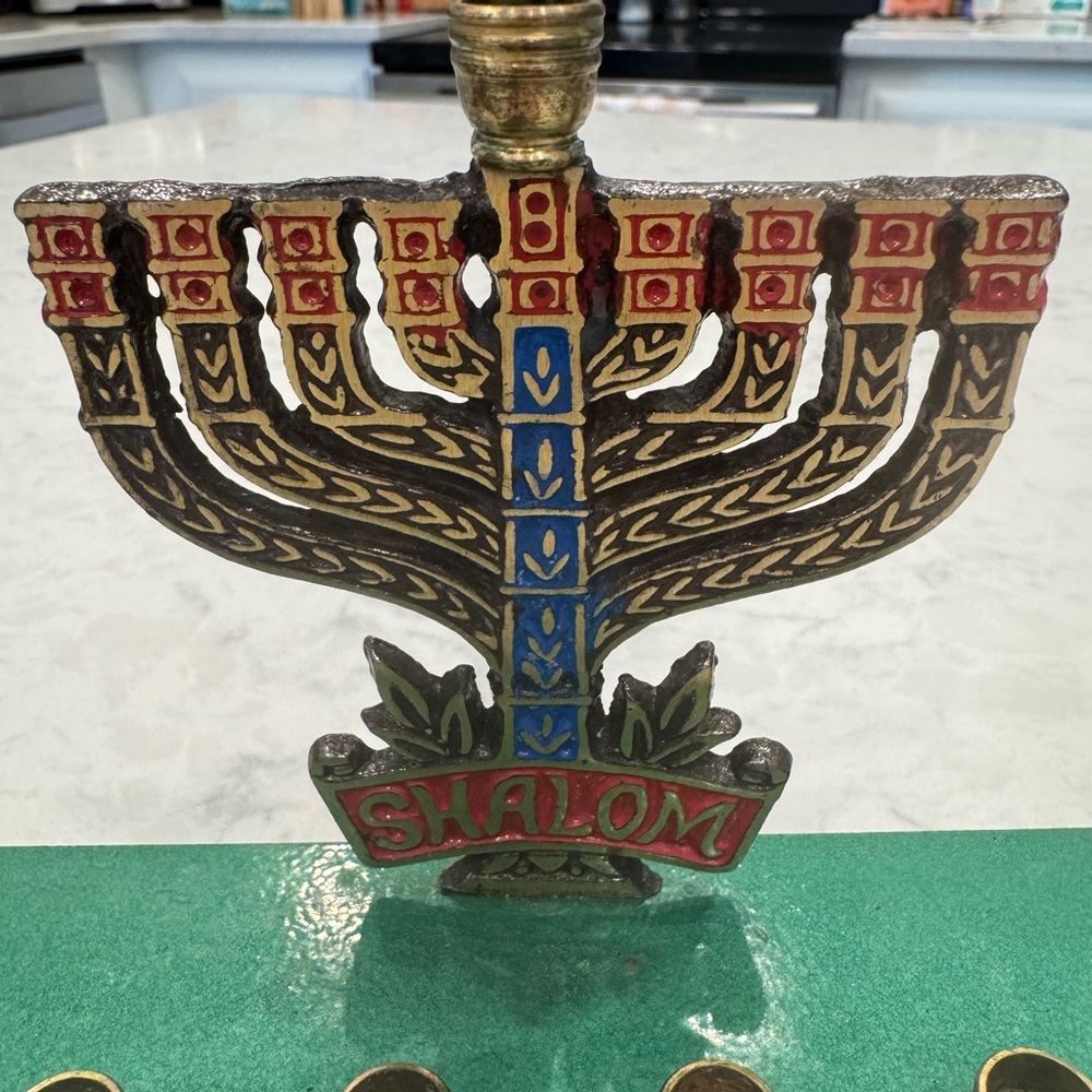 Vintage Menorah